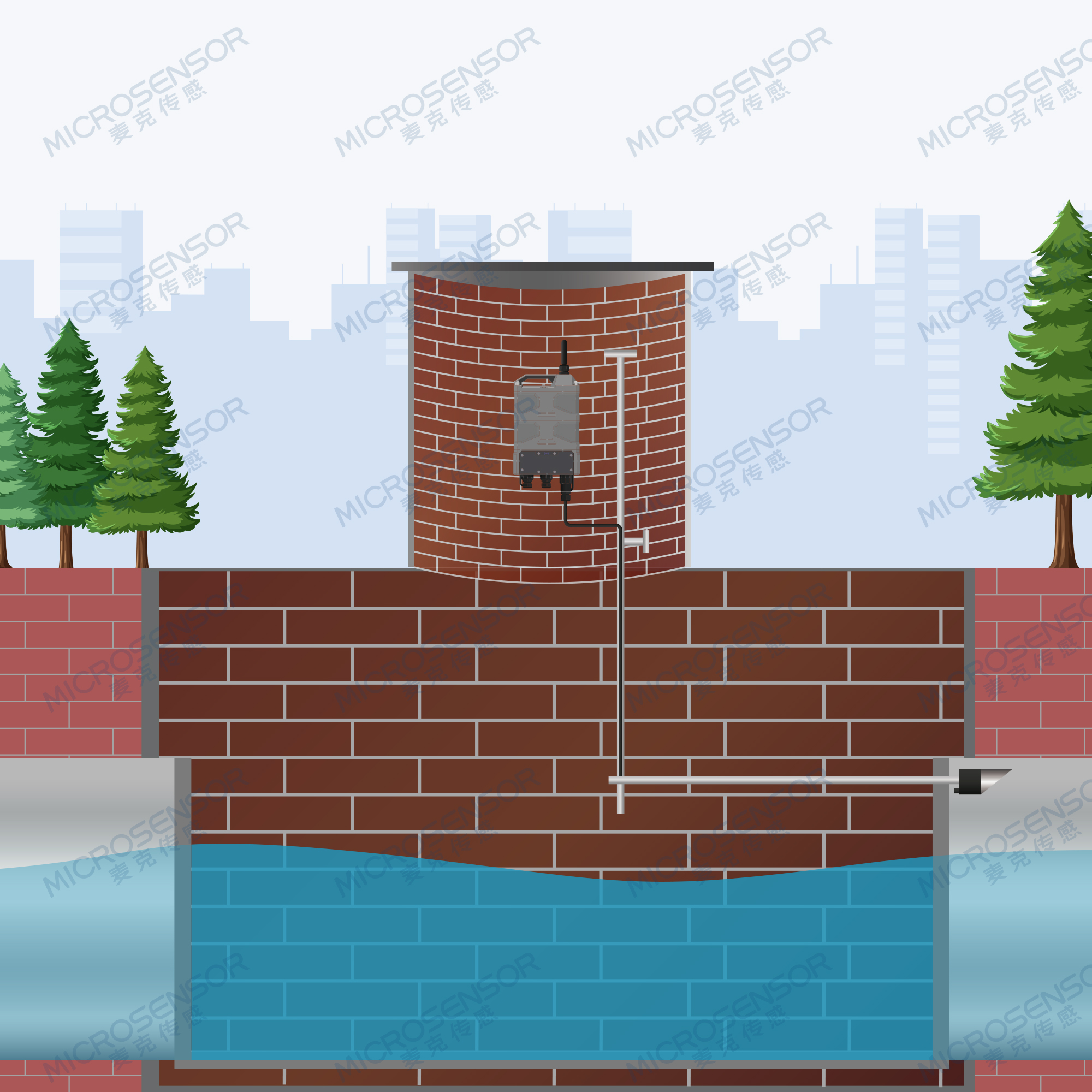 麦克传感全新升级——天地通3.0智慧化解决地下管网监测问题