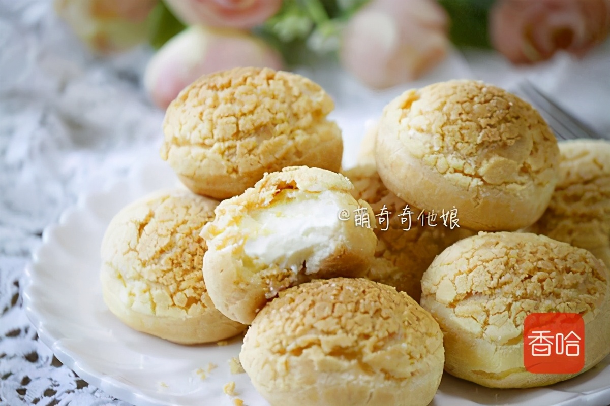 做泡芙简单又方便,好吃的泡芙教程