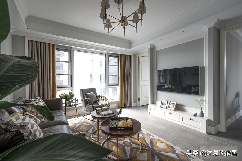 当北欧风格遇上新中式,北欧混搭美式小户型装修