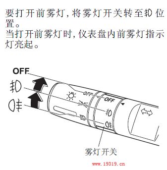 马自达6车灯光操作正确方法,马自达6灯光使用图解