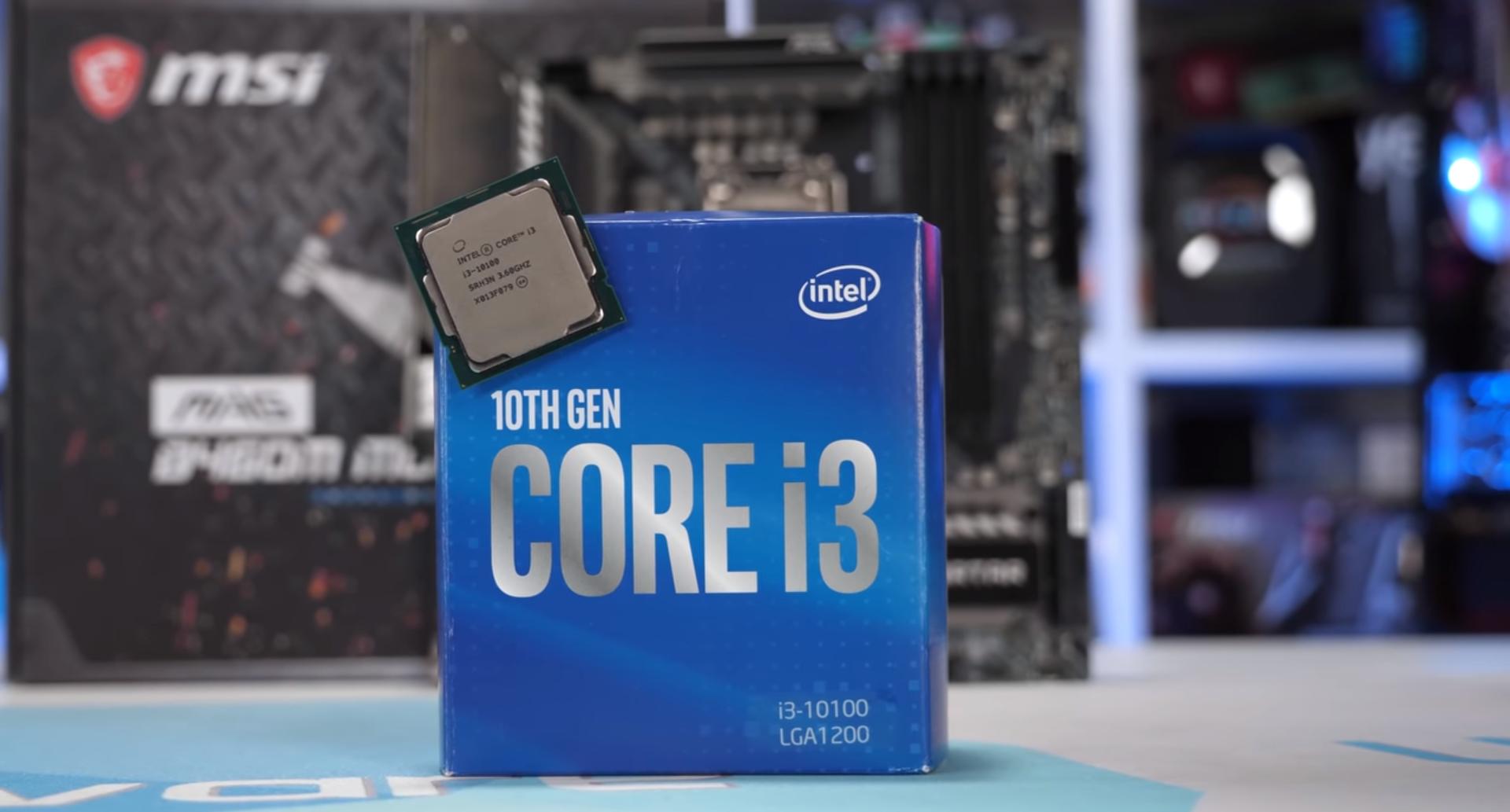 英特尔i3-10100实测性能增长36.4%，但无奈AMD还有大招反击