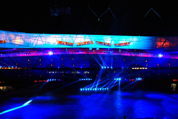 2019年鸟巢国庆灯光秀,鸟巢夜光系列