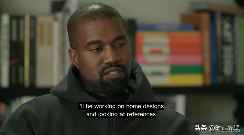 侃爷yeezy全松鞋带,侃爷告别yeezy