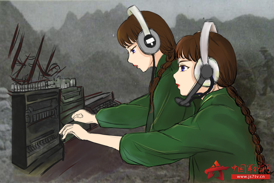 女兵的变化史漫画,漫画女兵军装照