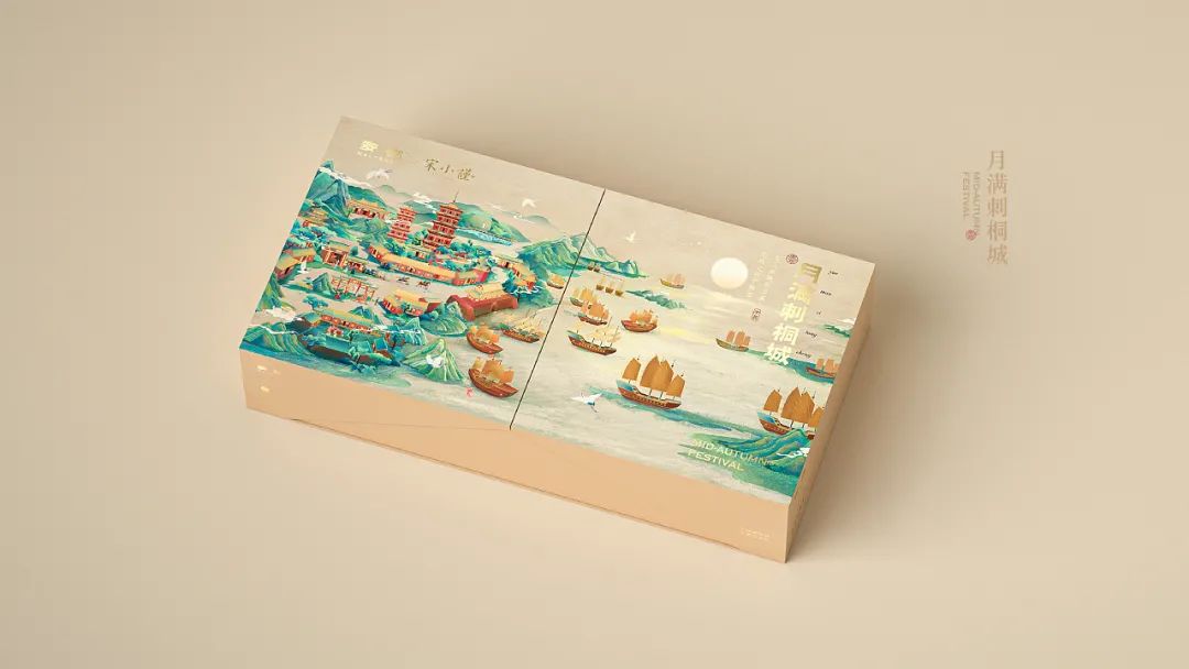 融合了中国元素的设计,中国风礼盒包装设计