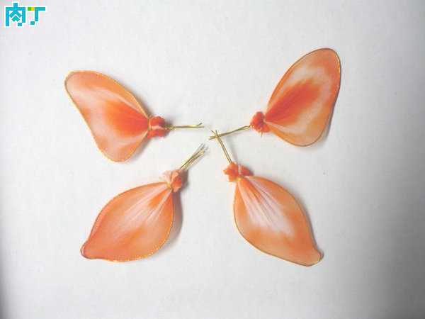 丝网花蝴蝶的制作教程,丝网蝴蝶花的做法教程