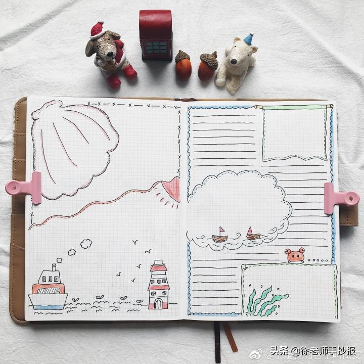 书的海洋手抄报怎么画,海洋生命大揭秘手抄报