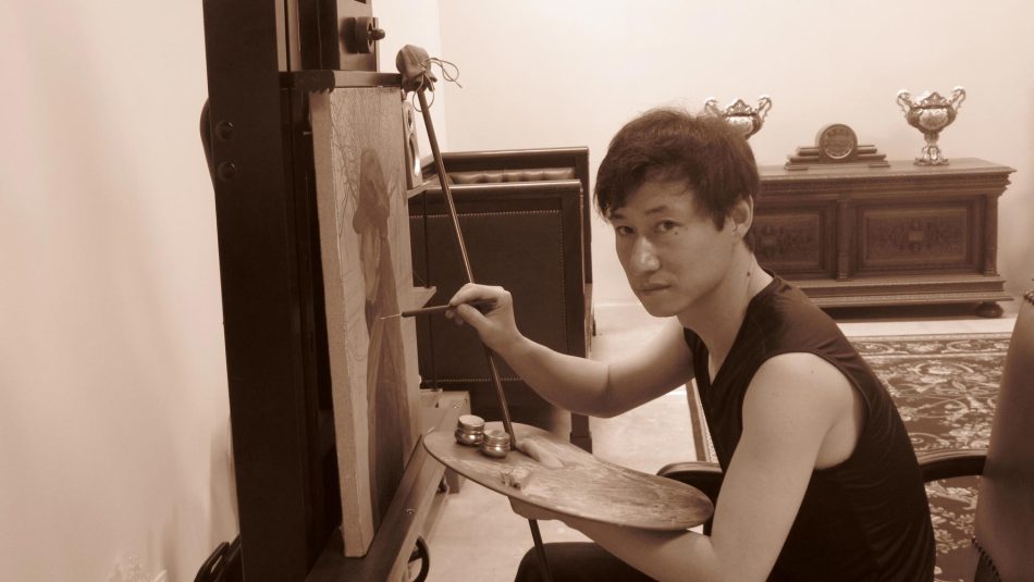 艺术名家郭北平油画肖像作品欣赏,当代名家油画图片大全