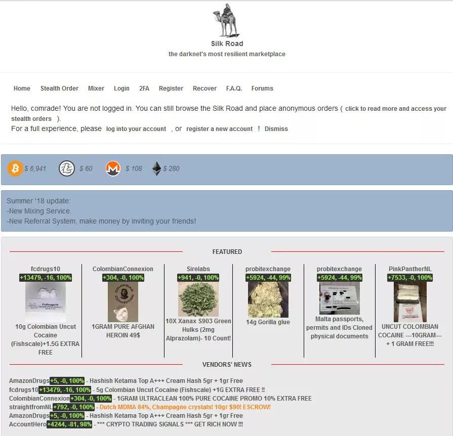 神秘恐怖的暗网，快要被玩死了