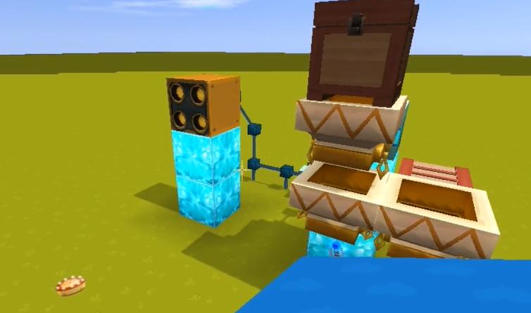 迷你世界：三步制作高级贩卖机，放入货币即可获得对应商品