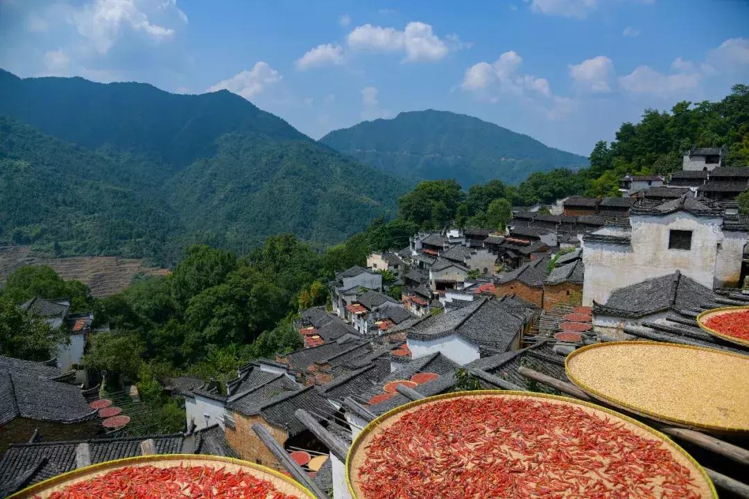 第五届中国篁岭晒秋（美食）节开幕，用美味欢庆丰收