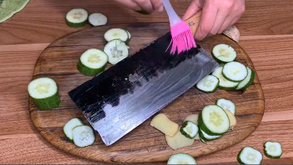 磨菜刀技巧只磨一面,磨菜刀绝招