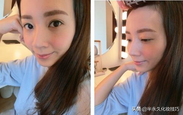 纹眉恢复全过程图片不结痂,纹眉无结痂修复期的变化