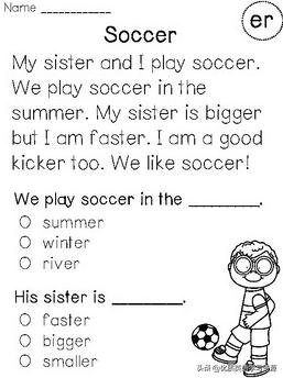足球英语soccer,英文原版阅读小学生ket