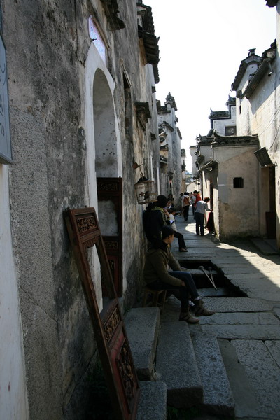 月沼在什么地方,宏村古镇月沼