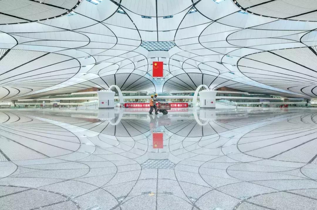 大兴机场多牛视频,中国大兴机场有多牛