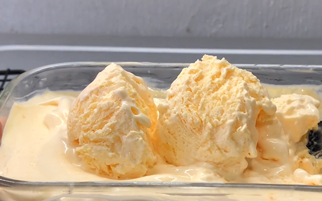 家常奶油冰淇淋怎么做好吃,奶油冰淇淋怎么做无冰渣