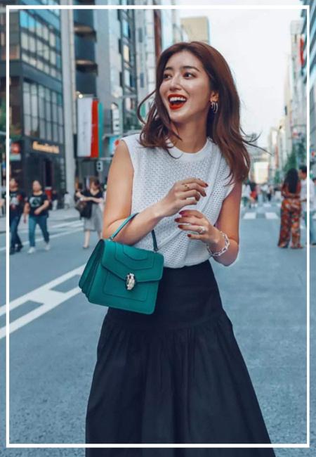 日系港风大口智惠美,大口智惠美衬衫穿搭