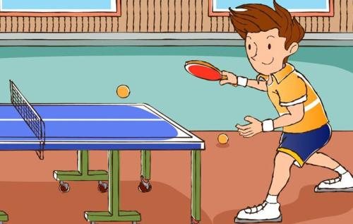 打乒乓球扶桌子什么意思,打乒乓球时能不能扶桌子