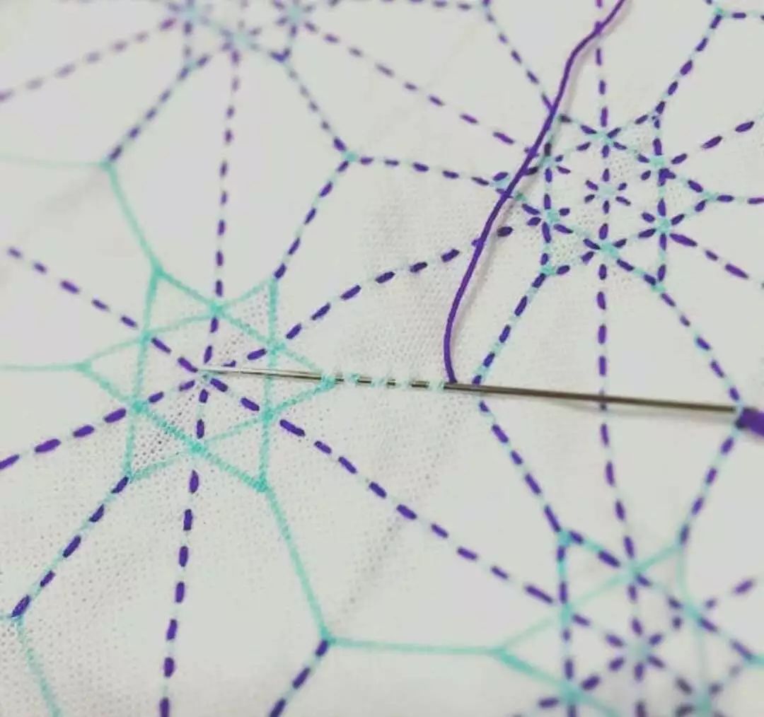 刺子绣基础教程,最简单的刺子绣教程