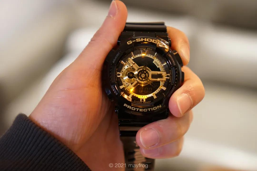 卡西欧g-shock5146调时间,卡西欧g-shock和西铁城蓝天使