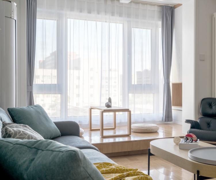 阳台设计20厘米地台榻榻米好看么,封闭式阳台布置榻榻米