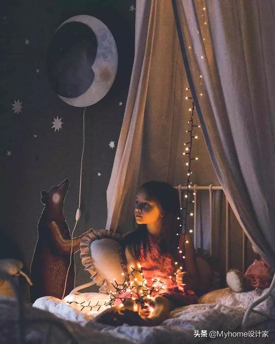 如何布置梦幻的儿童房,小孩就能布置的儿童房