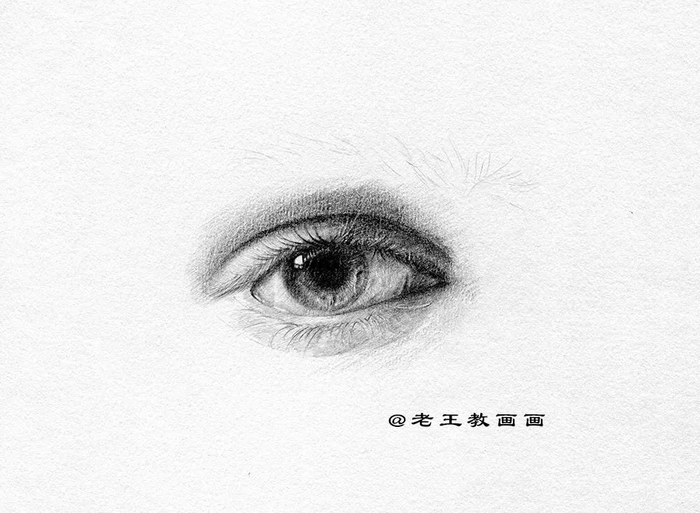 自学素描入门眼睛教程,画眼睛教程素描动漫