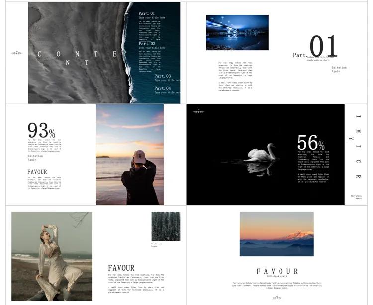 400套精简室内设计ppt,高大上的ppt设计图