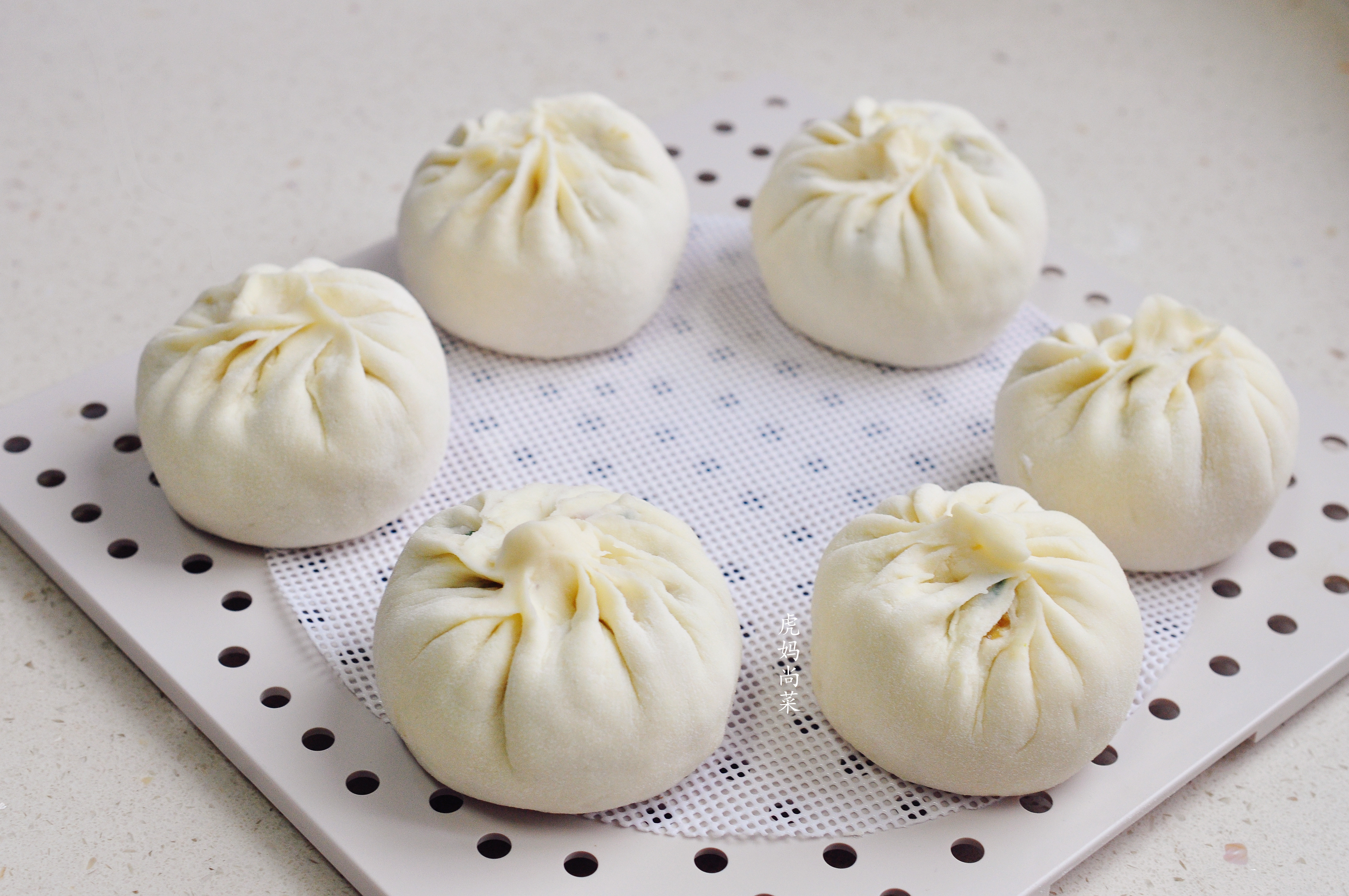 菠菜大包子，吃十个都不怕胖，薄皮大馅，鲜美不腻的秘诀