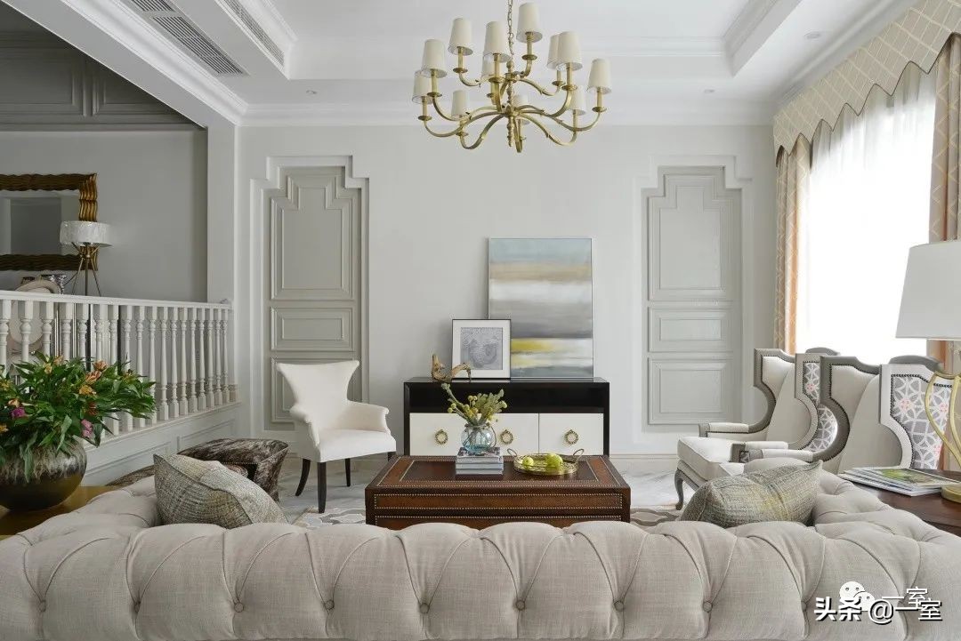 梁志天唐忠汉排名,现代风背景墙作品