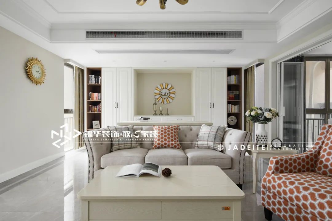 锦华装修美式案例,锦华装修效果图小户型