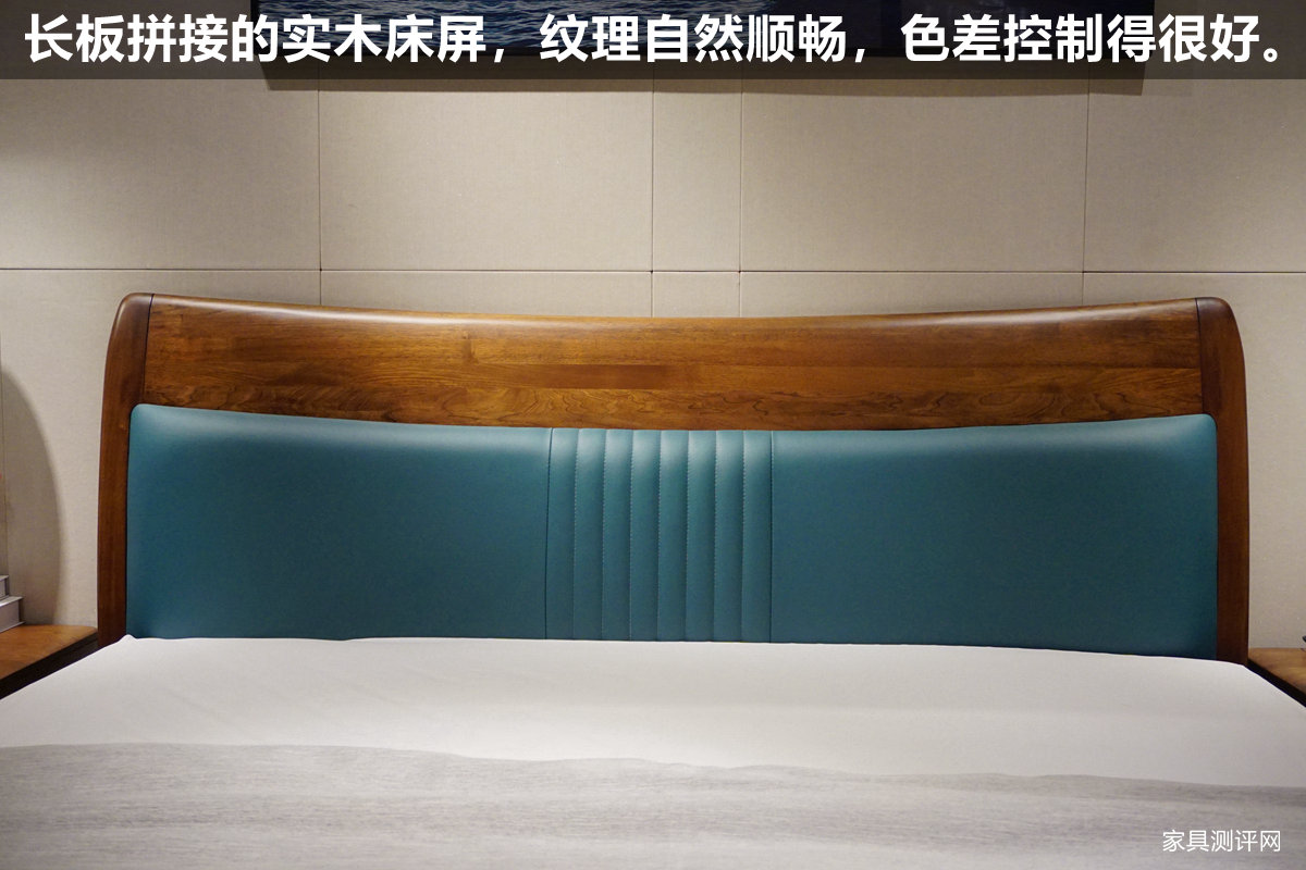 柏森新中式大床,适合轻奢风格的实木床