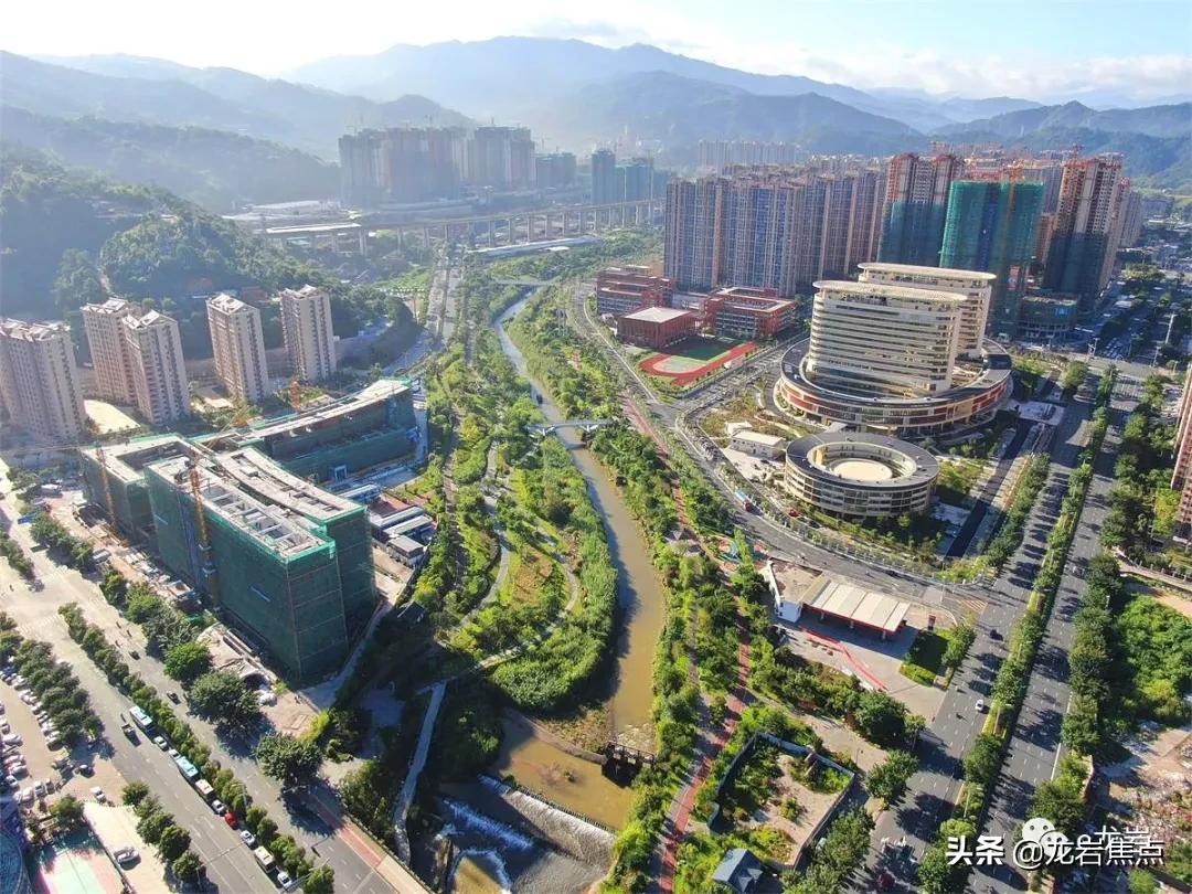 东山中学总体分布图,东山中学全貌