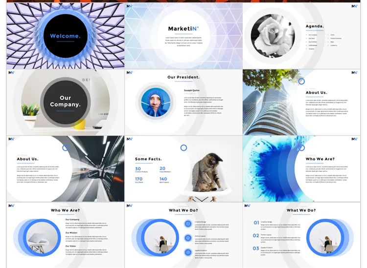 400套精简室内设计ppt,高大上的ppt设计图