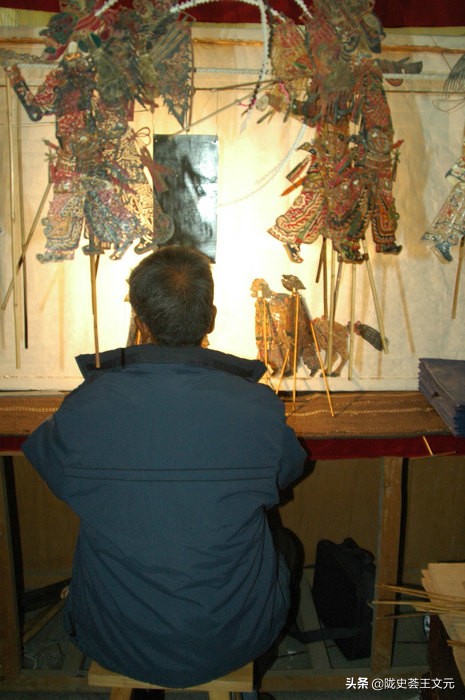 甘肃地方非遗环县老腔道情皮影,甘肃环县窑洞皮影