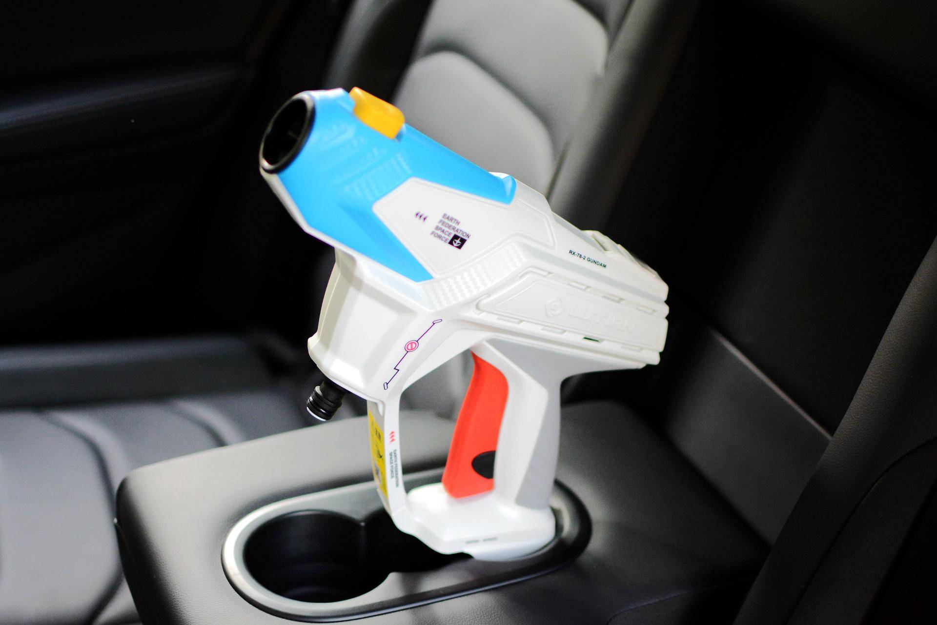 超高压水枪洗车,高压洗车水枪清水能洗干净车吗