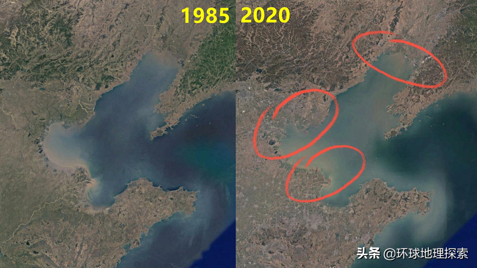 渤海最大的水深是多少,渤海能变成一个淡水湖吗