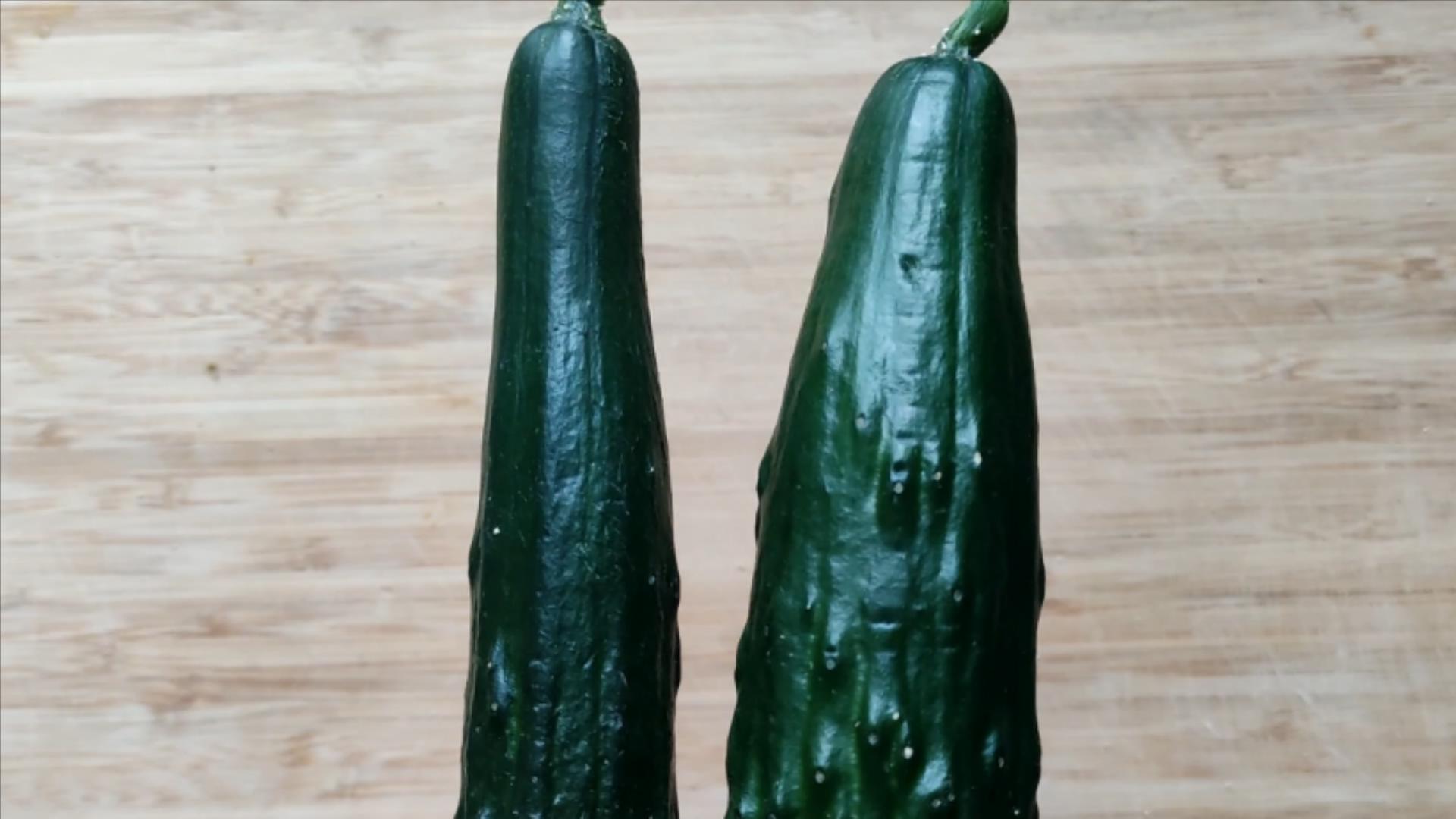 黄瓜打没打药,黄瓜打激素位置图解