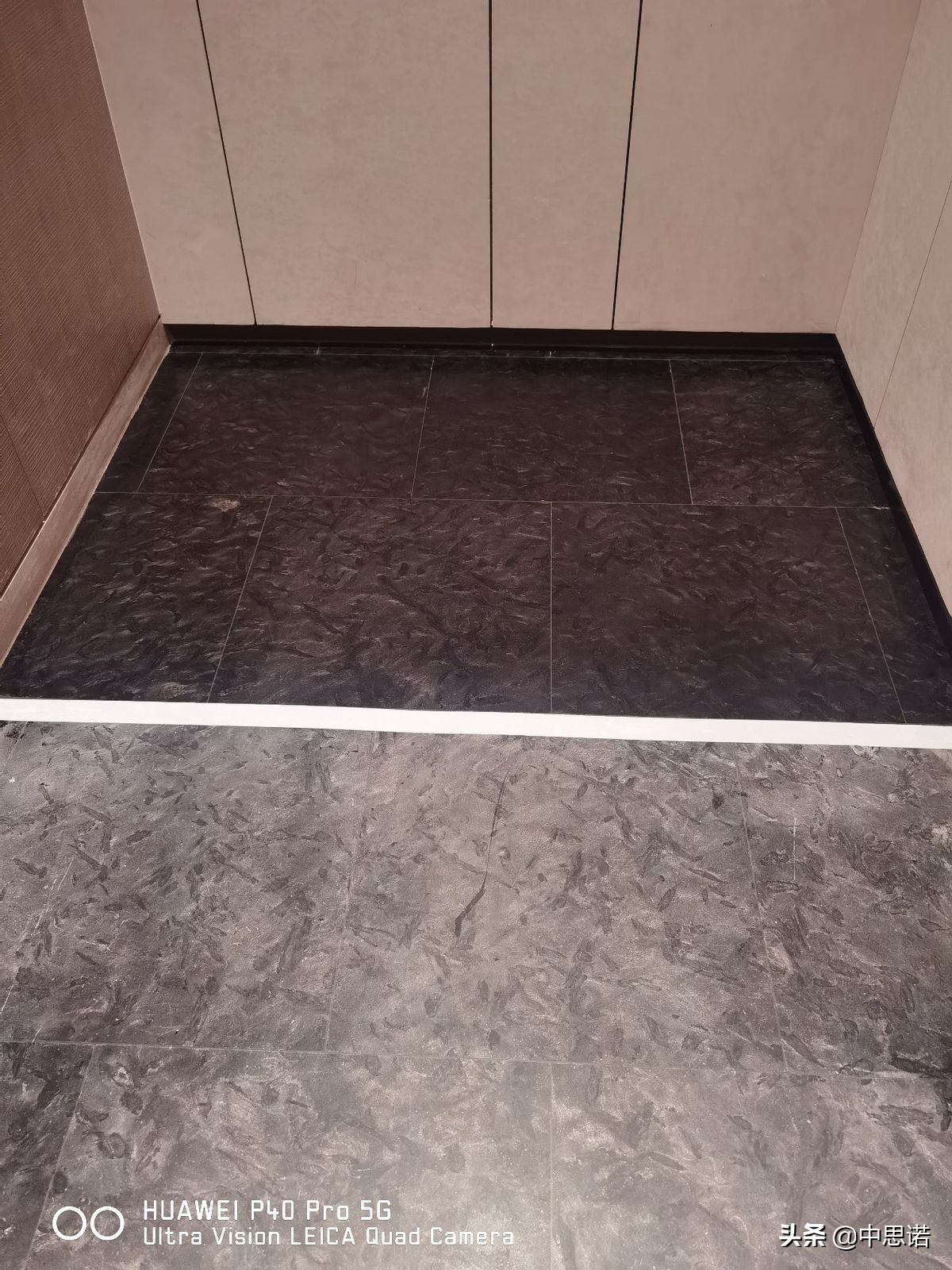 深色石材无光泽了怎么办？用1800Pro方便安全更美观