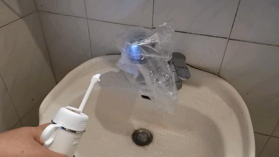 小米有品智能伸缩电动冲牙器,小米折叠冲牙器