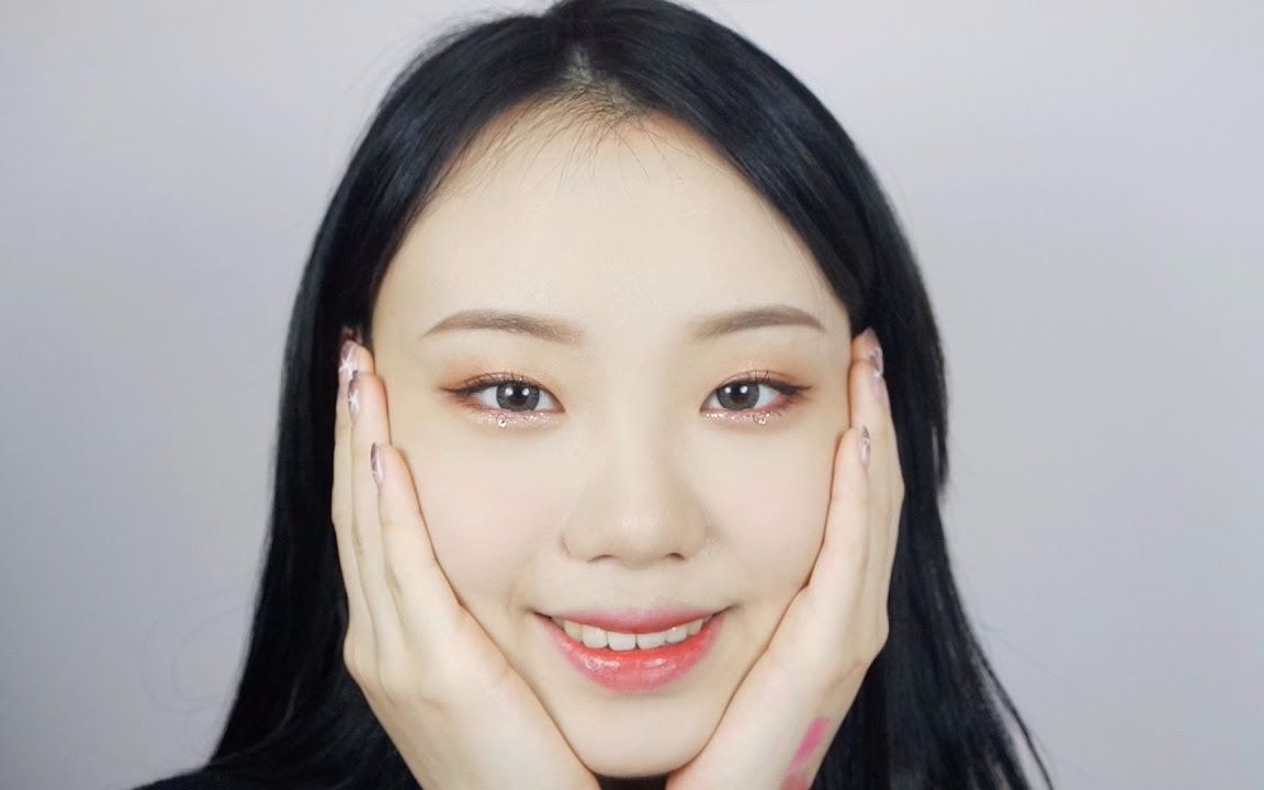 单眼皮内双日常眼妆画法,单眼皮贴双眼皮怎么画眼妆教程