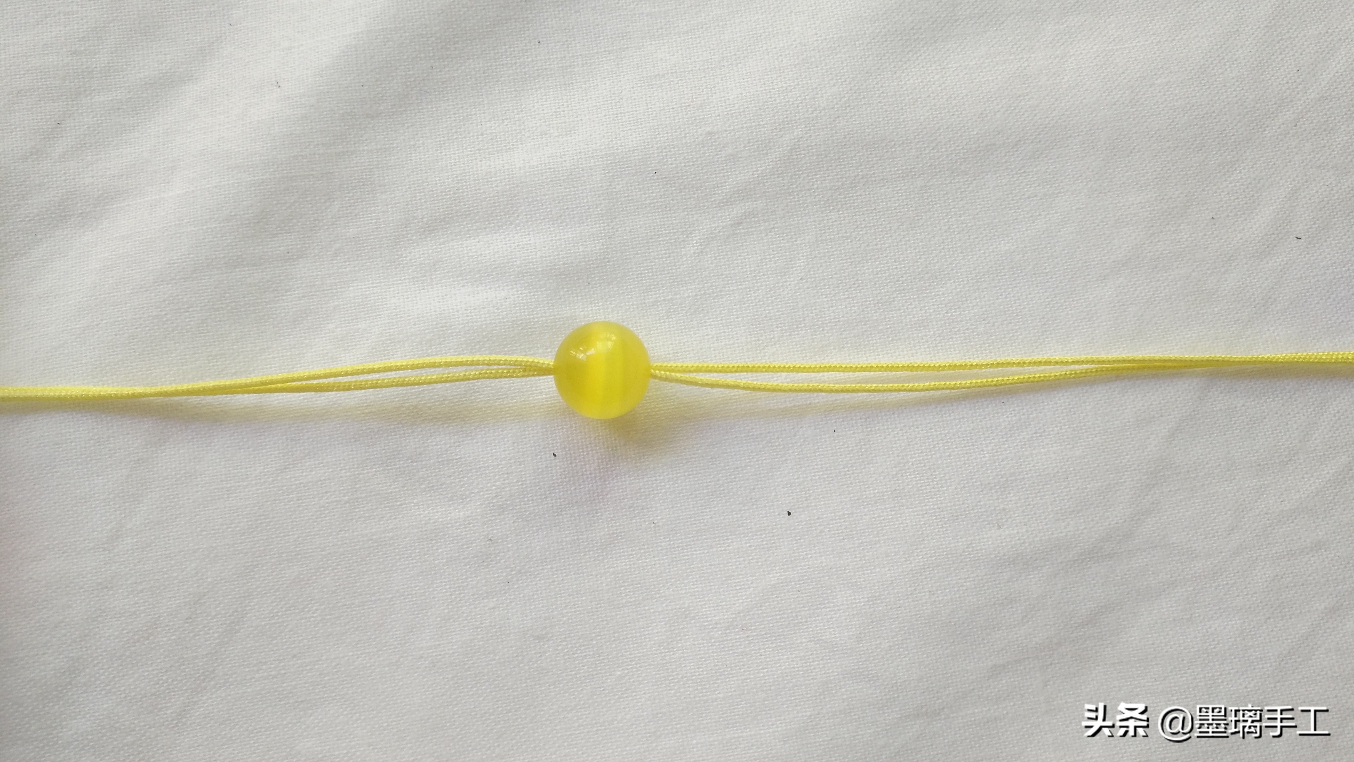 复古耳环编绳教程,简单北欧风手工编绳