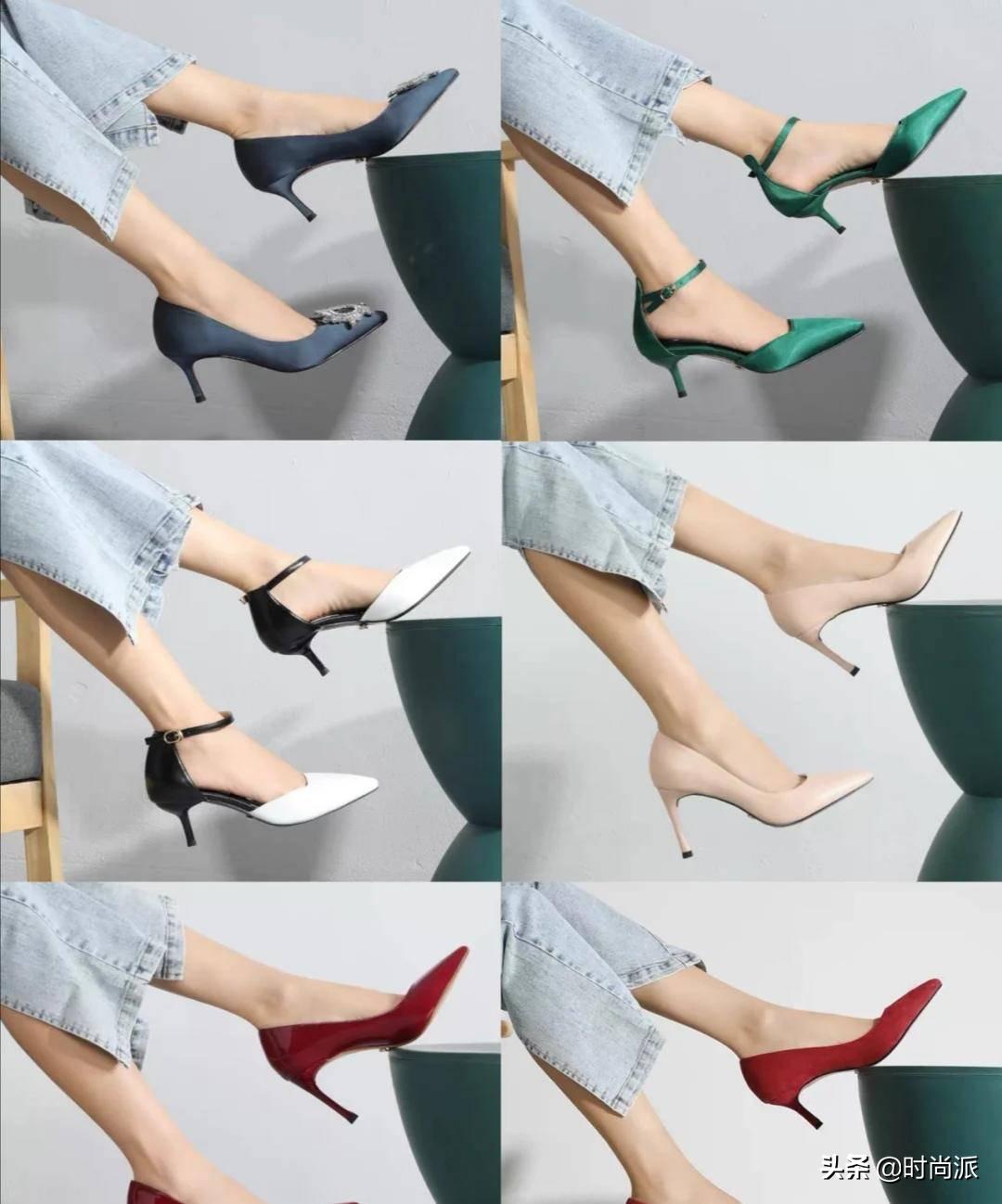 性感优雅的细跟鞋你拥有了吗?舒适又时髦,不愧是女神的必备单品