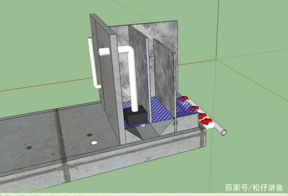 小号帆布鱼池,简单又好看的鱼池设计