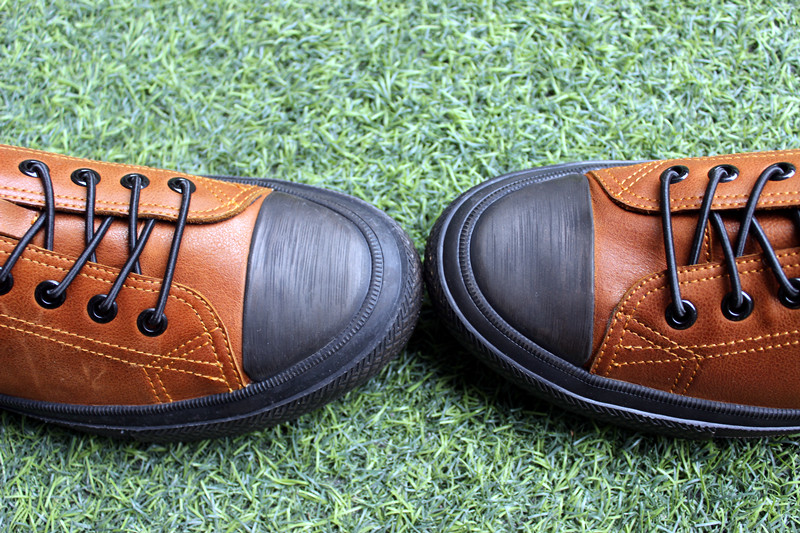 哈森男鞋秋季新款英伦板鞋,哈森鞋复古棕