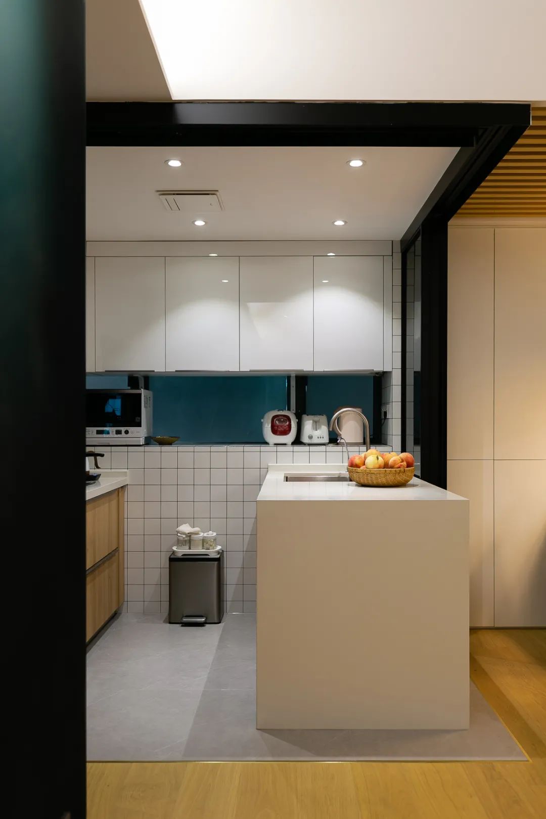 速来学习！深圳99㎡小三居改造，可塞大冰箱、超多收纳，太值了