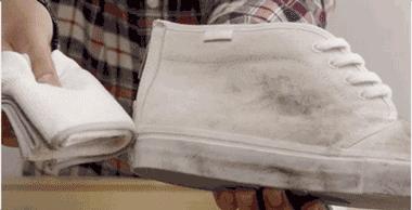 白球鞋说脏就脏？一块橡皮擦，一擦即净，无需水洗