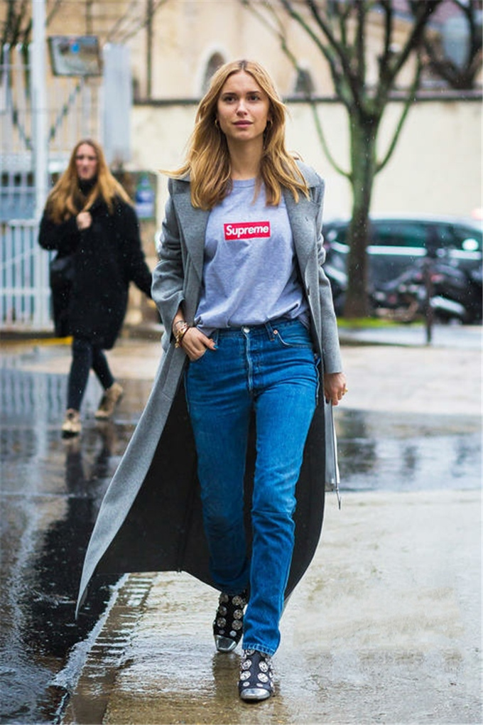 牛仔裤怎么穿搭好看又显瘦,牛仔裤怎么穿比较好看