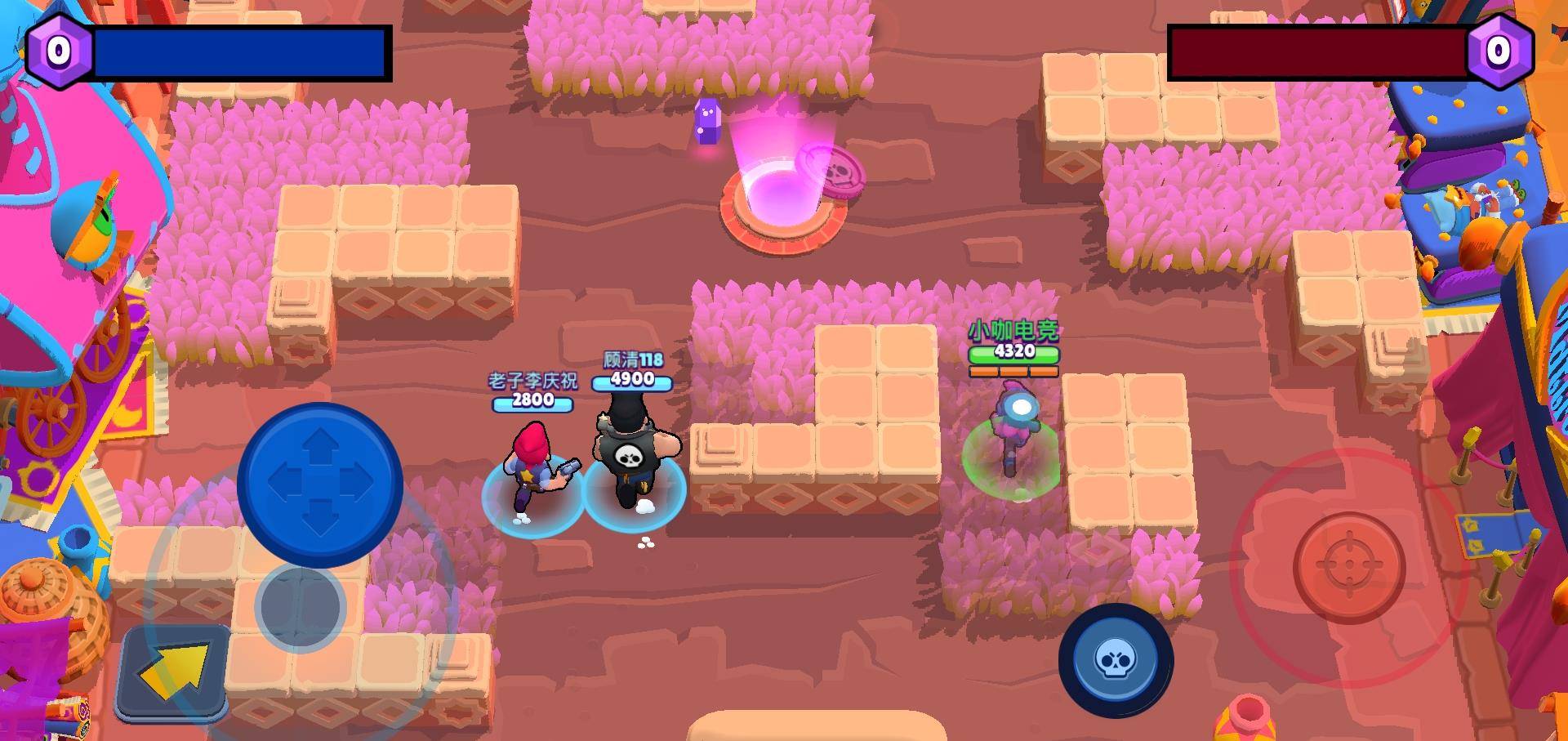 荒野乱斗公牛vs雪莉动画,荒野乱斗的雪莉厉害还是公牛厉害